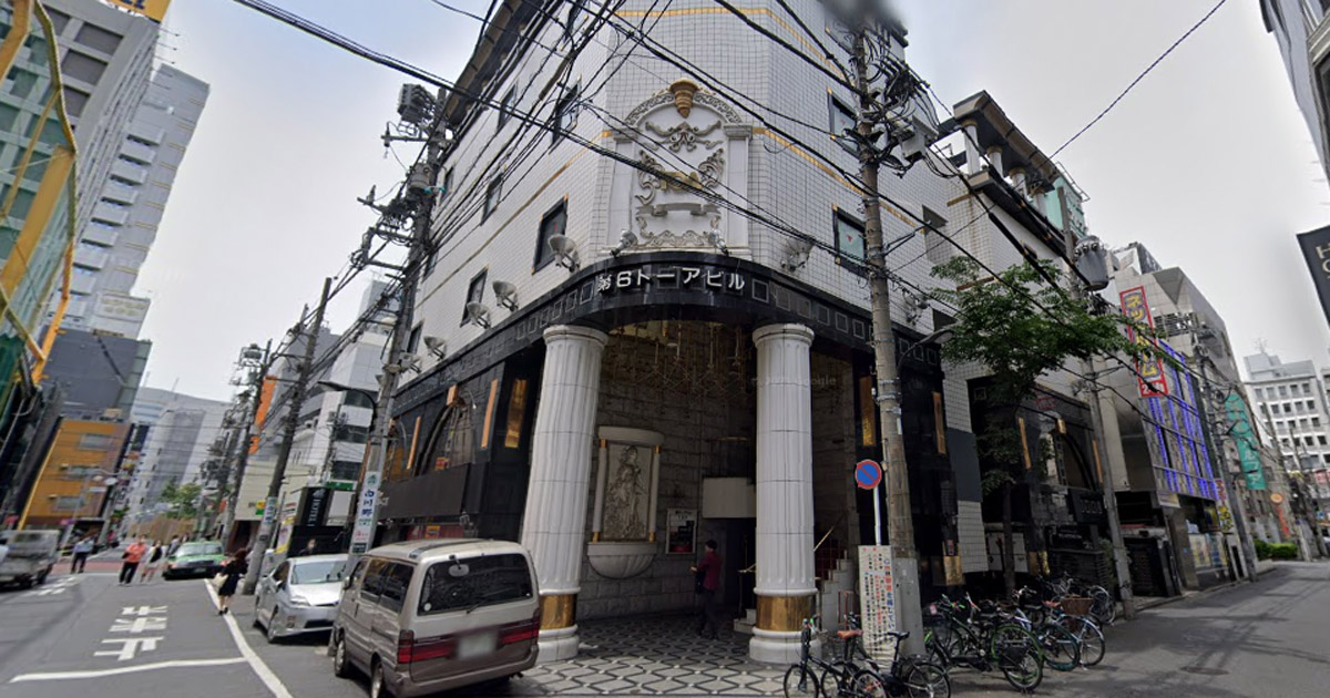 ホストクラブが入居している歌舞伎町のビル「第6トーアビル」