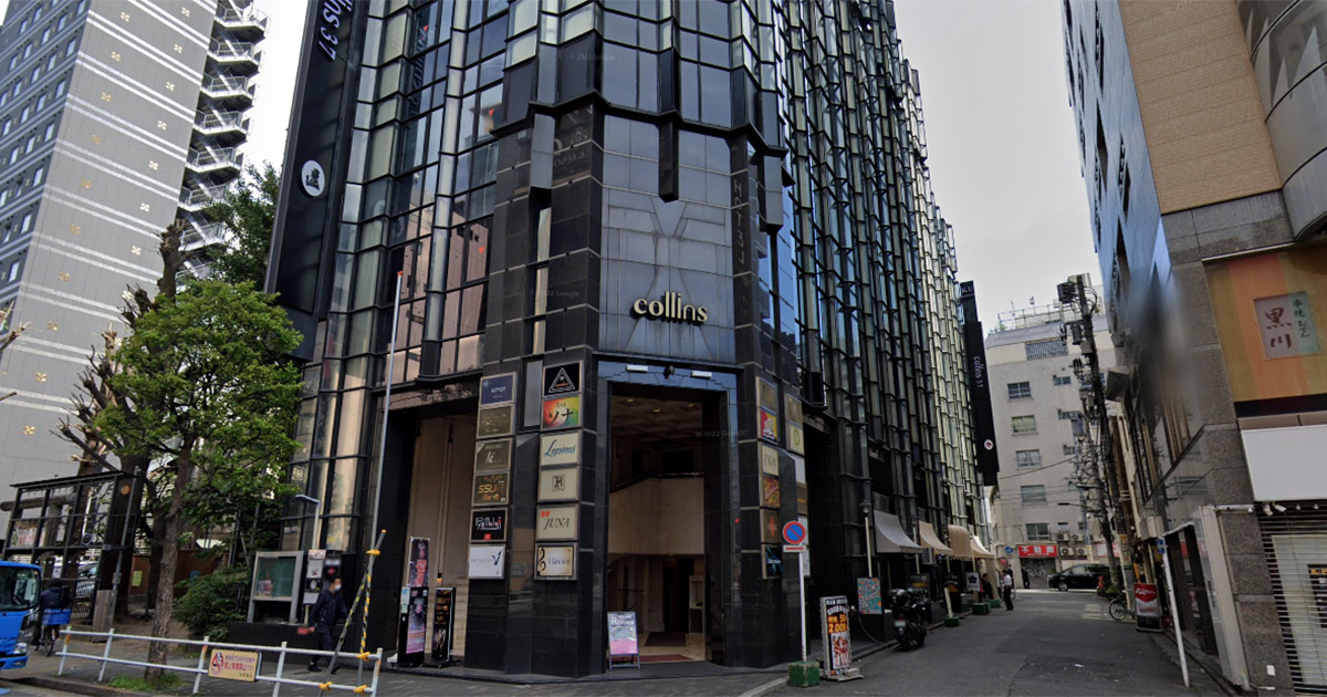 ホストクラブが入居している歌舞伎町のビル「コリンズ37ビル」