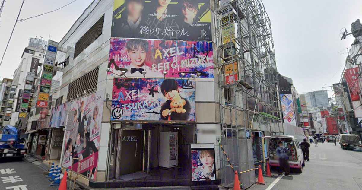 ホストクラブが入居している歌舞伎町のビル「第8金嶋ビル」