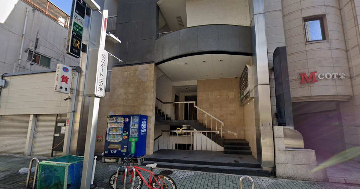 ホストクラブが入居している名古屋女子大のビル「大善ビル」