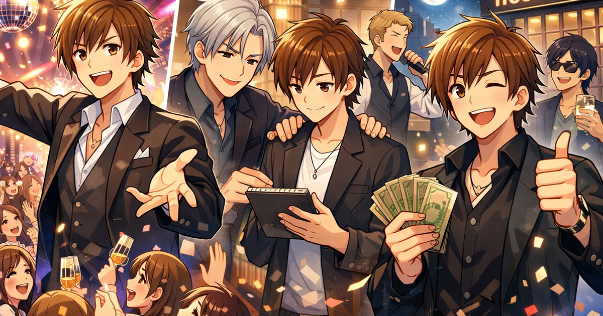 老舗のホストクラブで働くメリット