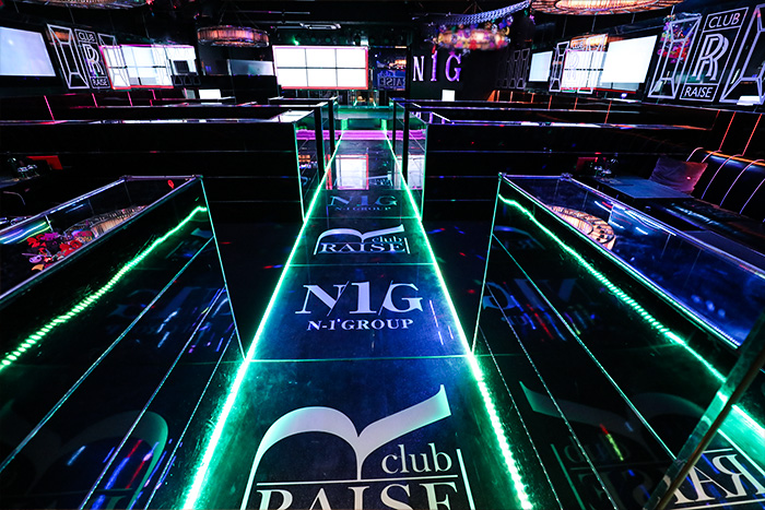RAISEの店内写真