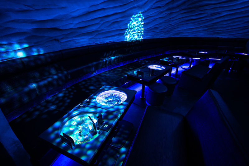 NEVER LANDの店内写真