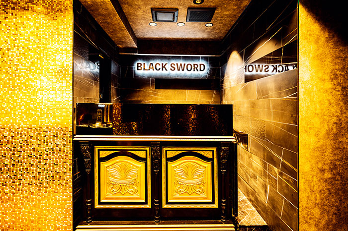 BLACK SWORDの店内写真